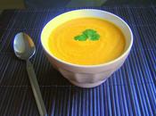 bonne soupe carottes l'orange miel pour réchauffer!