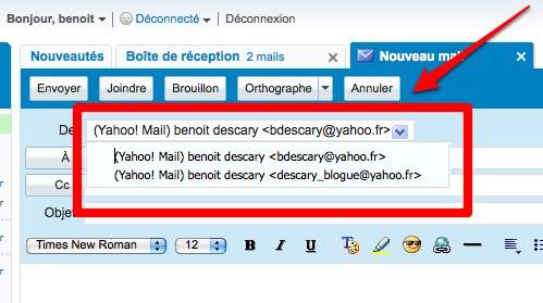 yahoo mail 6 Les comptes Yahoo Mail offrent une deuxième adresse mail!