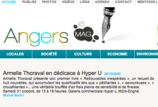 Les dédicaces sont annoncées