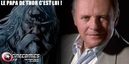 Il deviens le papa de Thor dans Thor le film