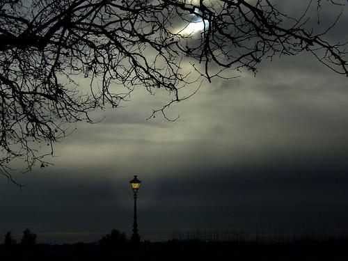 lampadaire du crépuscule par xden