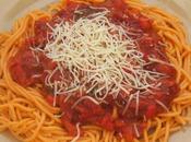 spaghetti quinoa tomate sauce poivron