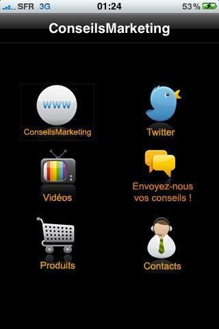 application marketing iphone