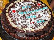 Gâteau d'anniversaire Nutella