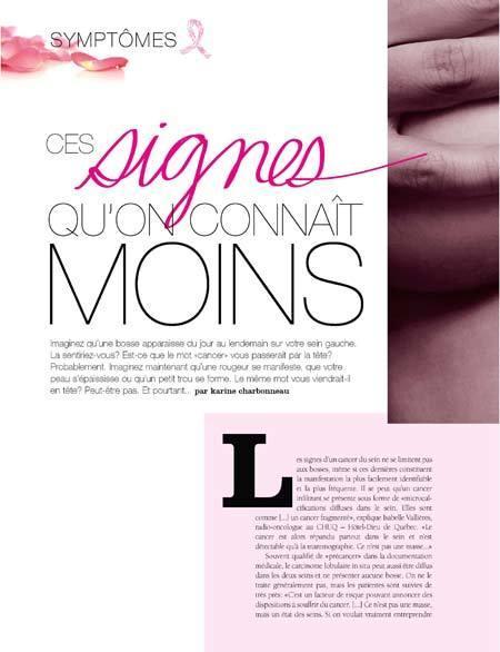 La première page de l'article dans le magazine Clin d'Oeil.