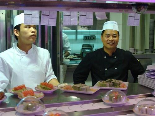 le fidèle cook qui, jusqu'à présent, était sur place toutes les fois où j'y suis allée!. 