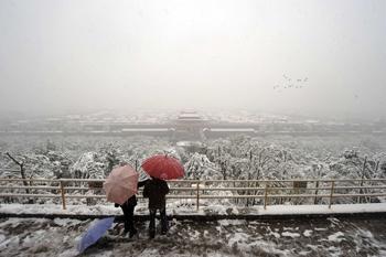Une vague de froid arrive dans le Nord de la Chine