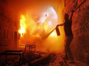 Premières photos l’incendie dans mosquée Al-Aqsa, juste après prise israelien