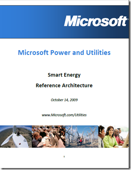 Microsoft - Smart Energy Reference Architecture - best practices - cover