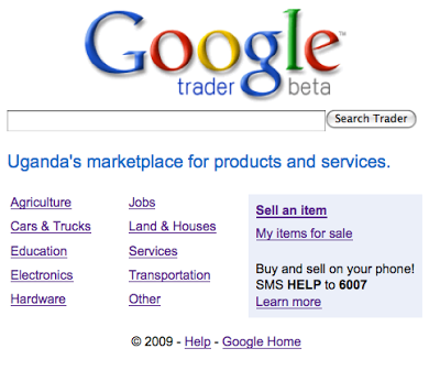 Google Trader sur Internet en Afrique!
