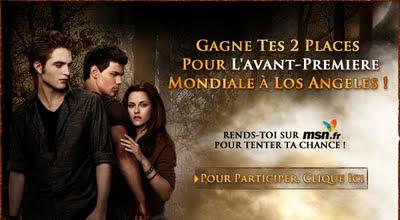 Gagnez vos places pour l'avant-premiere mondiale de New Moon!