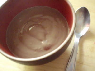 Crème mousseuse au chocolat et tofu soyeux (complètement végétale)