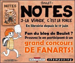 CONCOURS DE DESSIN “NOTES DE BOULET”
