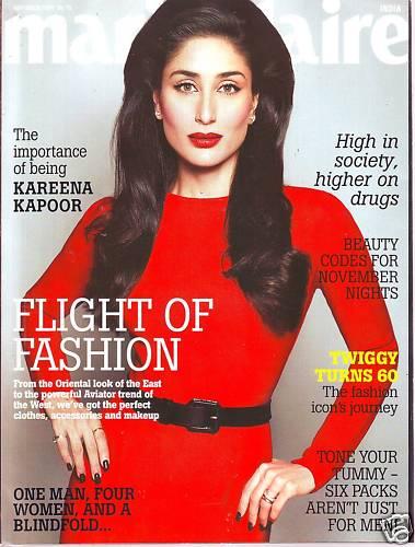 Kareena Kapoor fait la Une de MARIE CLAIRE magazine Bollywoodme