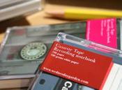 Cassette tape recording notebook