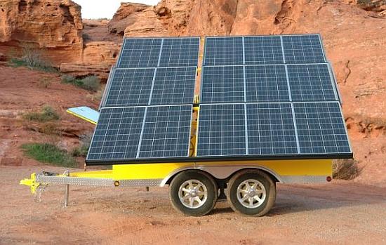 Remorque génératrice solaire - Système électrique — Low-tech Lab