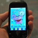 Présentation du LG GW620 au WCafé hier