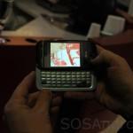 Présentation du LG GW620 au WCafé hier