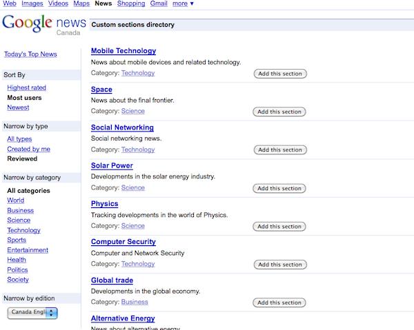 google news 2 Google News: ajoutez linformation de votre localité