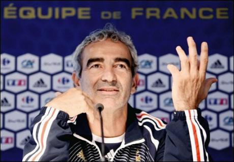 Les joueurs de l'Equipe de France pour les barrages de la Coupe du Monde 2010