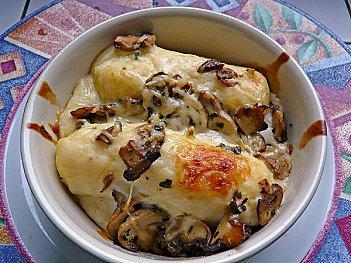 Quenelles de brochet en gratin Quenelles de brochet en gratin