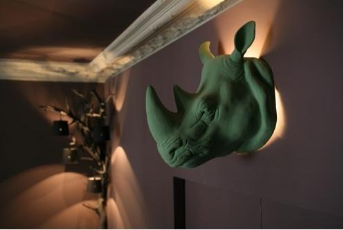 Luminaire animaux par Isabelle Sicart