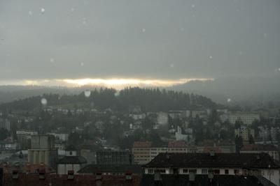 La Chaux-de-Fonds automne 2009 neige