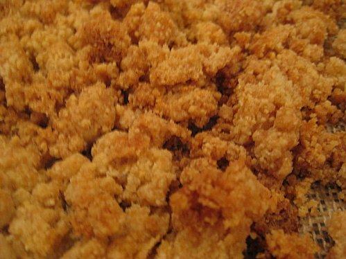 Crumble mangues, fruits de la passion, en kit