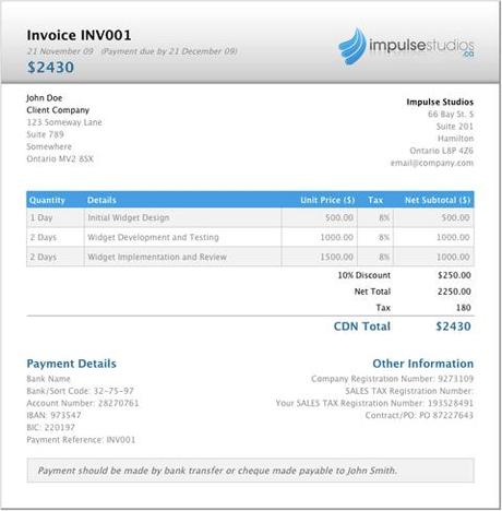 Imp in Invoice Like A Pro: Examples and Best Practices
