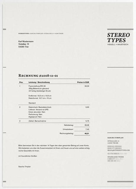 Stereo Thumb in Invoice Like A Pro: Examples and Best Practices
