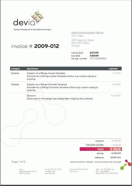 Devia in Invoice Like A Pro: Examples and Best Practices