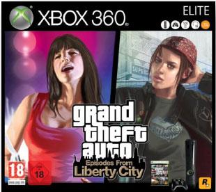 Nouveau pack Xbox 360 Elite GTA IV: Episodes from Liberty City