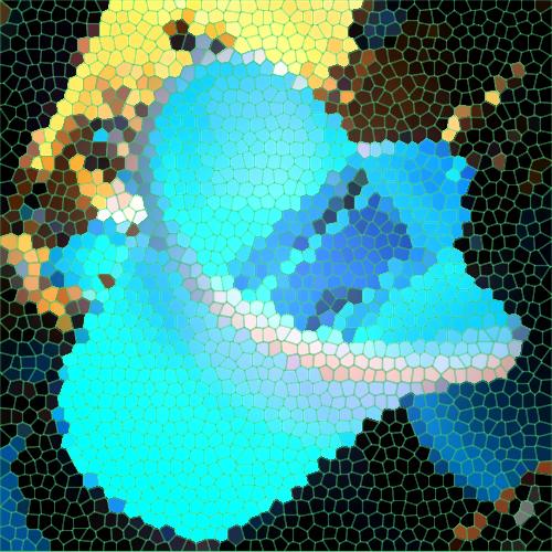 Etape 6 : Mosaïque me .. I’M ? (Luxetdeco.fr)