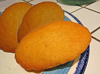 Madeleines à la fleur d'oranger Madeleines à la fleur d'oranger