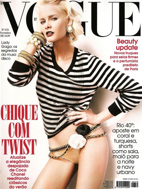 Flavia de Oliveira dans Vogue, Brésil