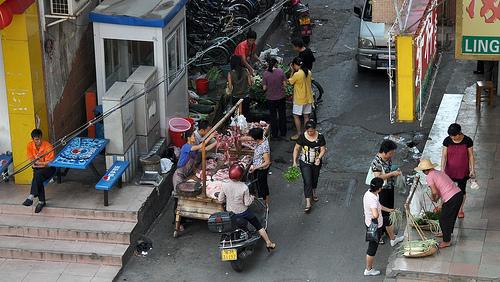 Premier jour à Moyan – le 7 octobre 2009