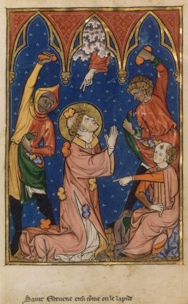 Martyre de saint Etienne.