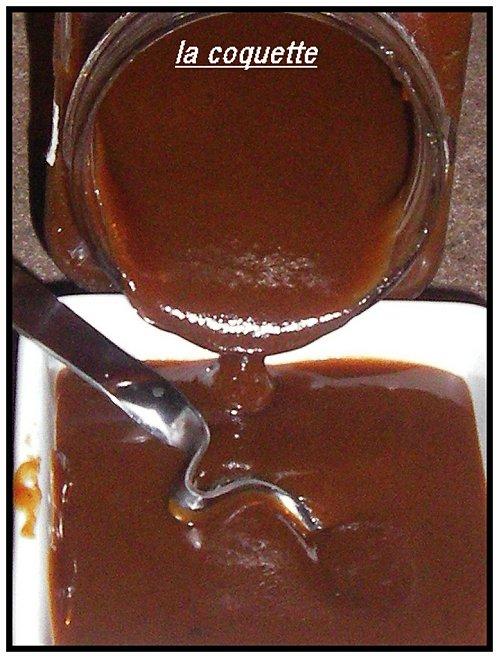 du caramel au beurre salé chocolatéet Kaoka..