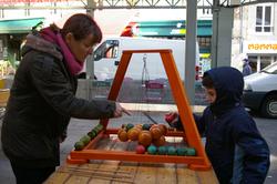 Saint-Brieuc. Des jeux en bois investissent les anciennes halles