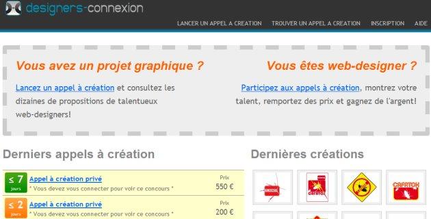 web designer connexion