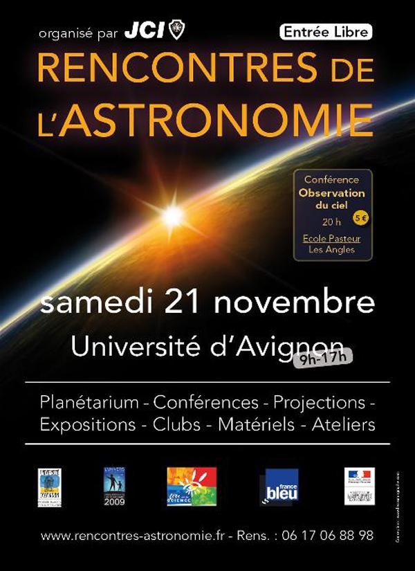 Rencontres de l’Astronomie d’Avignon