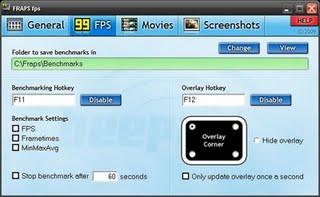FRAPS : Nouvelle version