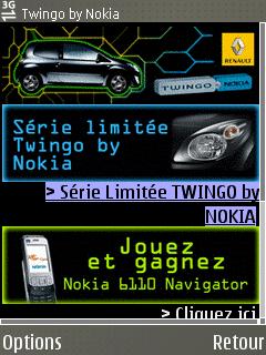 Site mobile Twingo by Nokia