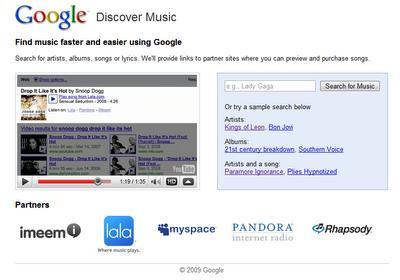 #MusicMonday on MySpace and Google Music