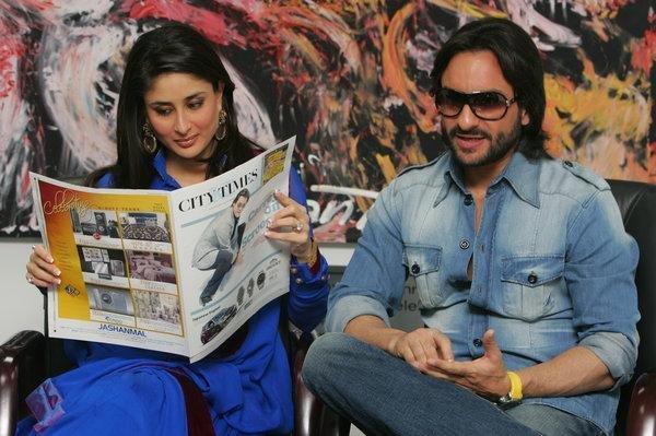 Saif & Kareena promote Kurbaan 97772