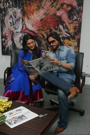 Saif & Kareena promote Kurbaan 97770