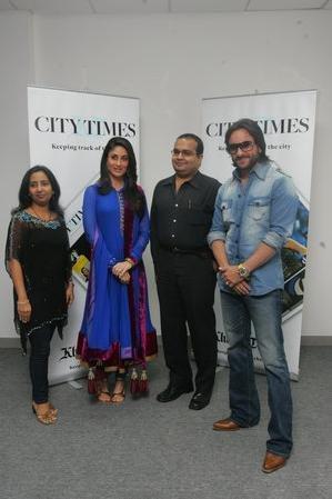 Saif & Kareena promote Kurbaan 97775