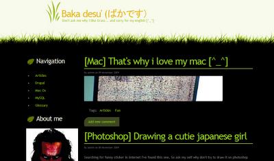 New : Blog de Geek Baka Desu'