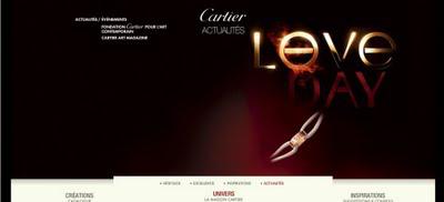 Cartier lance un nouveau site internet