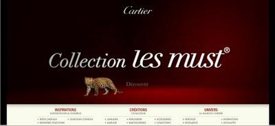 Cartier lance un nouveau site internet